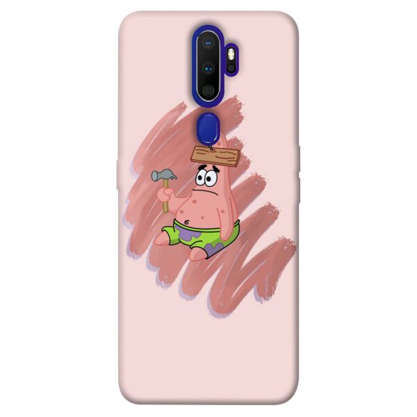 

Чехол itsPrint Патрик с молотком для Oppo A9 (2020)