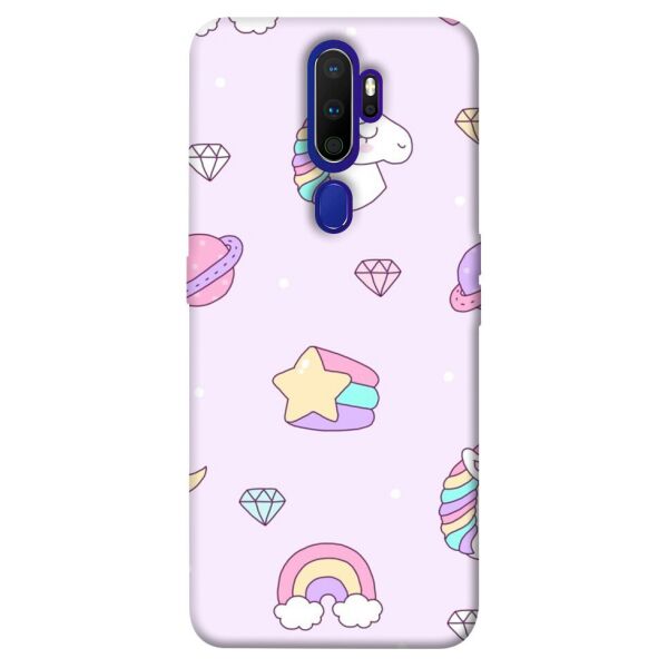 

Чехол itsPrint Паттерн единороги 2 для Oppo A9 (2020)