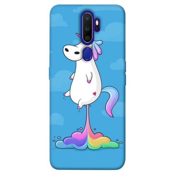 

Чехол itsPrint Единорог с радугой 2 для Oppo A9 (2020)