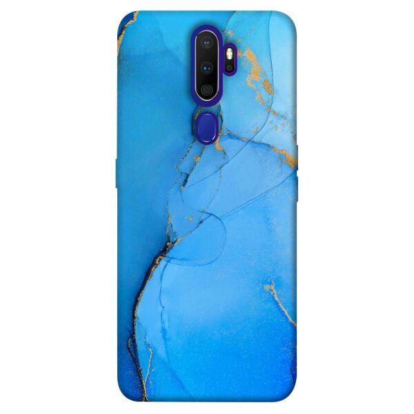 

Чехол itsPrint Синий с золотом для Oppo A9 (2020)