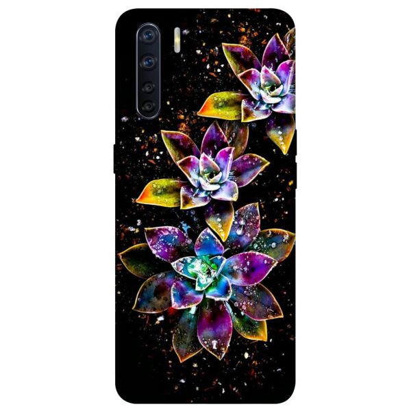 

Чехол itsPrint Цветы для Oppo A91