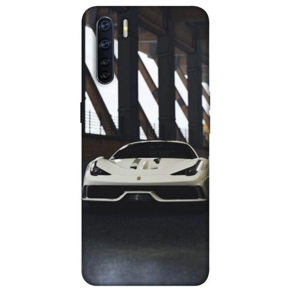 

Чехол itsPrint White sportcar для Oppo A91