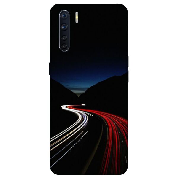 

Чехол itsPrint Красно-белая дорога для Oppo A91