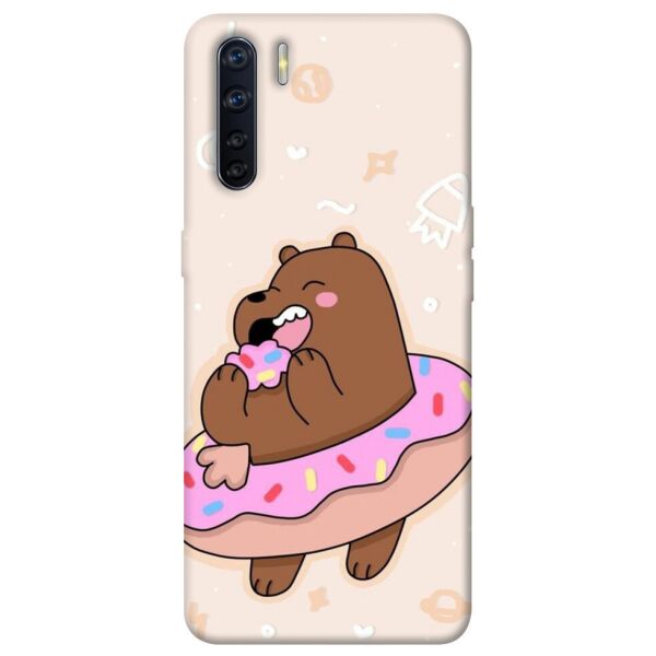 

Чехол itsPrint Мишка в пончике для Oppo A91