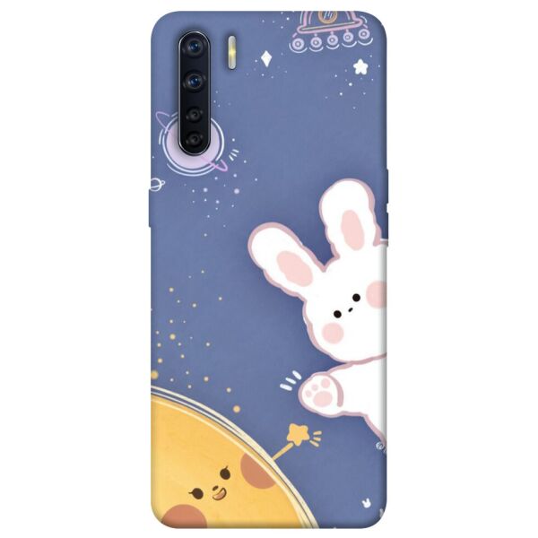

Чехол itsPrint Зайка в космосе для Oppo A91
