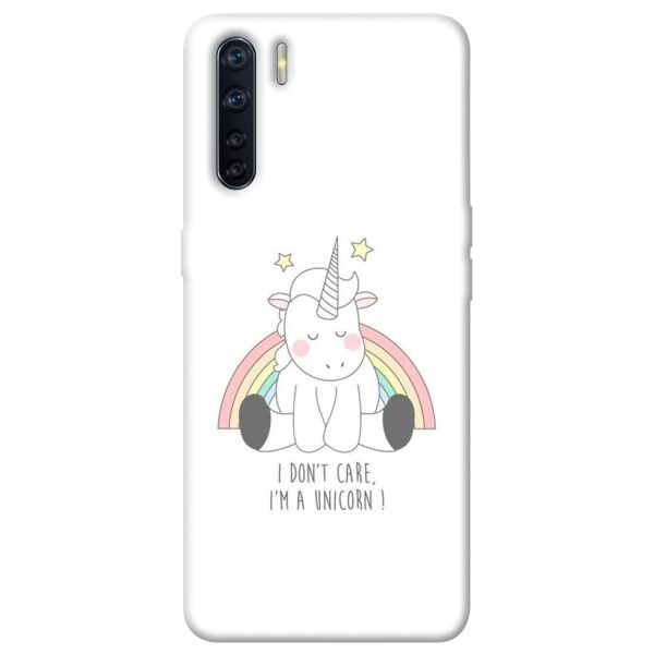 

Чехол itsPrint I don't care для Oppo A91