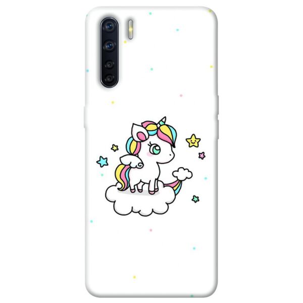 

Чехол itsPrint Единорог на облаке для Oppo A91