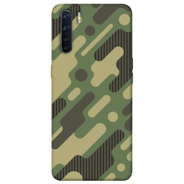 

Чехол itsPrint Диагональный камуфляж для Oppo A91