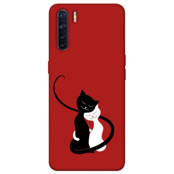 

Чехол itsPrint Влюбленные коты для Oppo A91