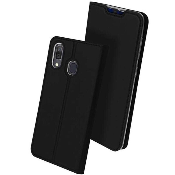 

Чехол-книжка Dux Ducis с карманом для визиток для Samsung Galaxy A10s Черный