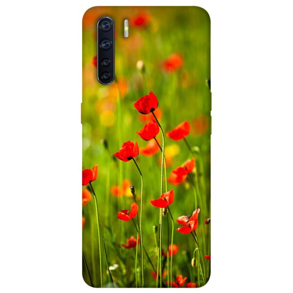

Чехол itsPrint Маковое поле для Oppo A91