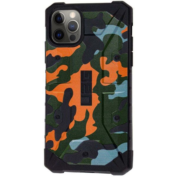 

Ударопрочный чехол UAG Pathfinder камуфляж для Apple iPhone 12 Pro / 12 (6.1") Оранжевый