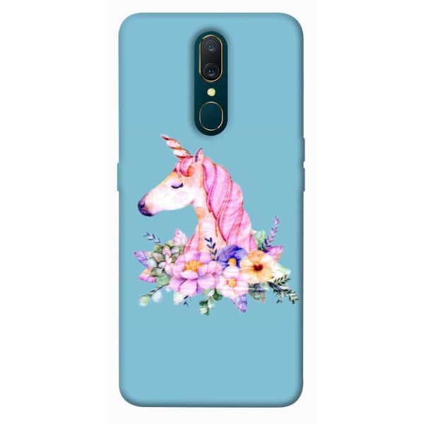 

Чехол itsPrint Счастливый единорог для OPPO F11 / A9 / A9X