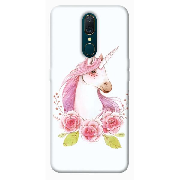 

Чехол itsPrint Единорог с цветами для OPPO F11 / A9 / A9X