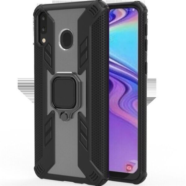 

Ударопрочный чехол Combo Ring for Magnet для Samsung Galaxy A20 / A30 Черный