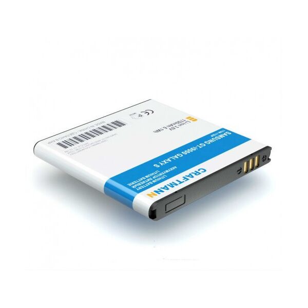 

Аккумулятор Craftmann EB575152VU для Samsung GT-i9000 GALAXY S 1700mAh