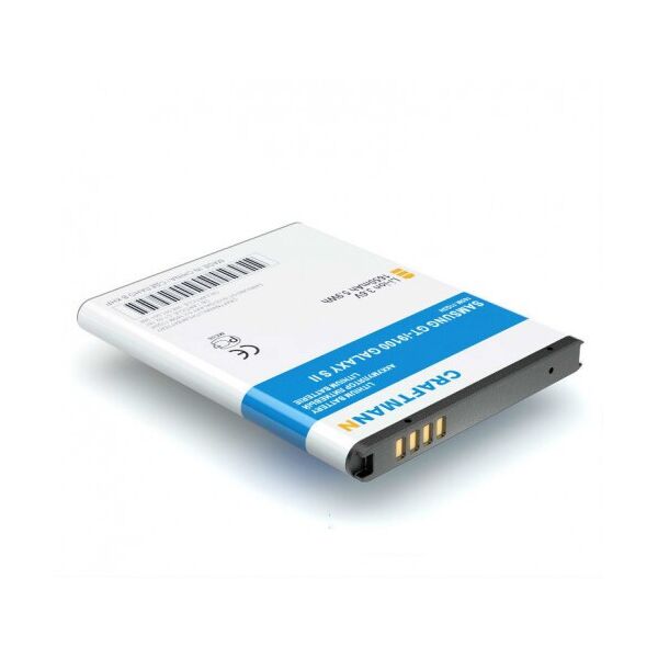 

Аккумулятор Craftmann EB-F1A2GBU для Samsung GT-i9100 GALAXY S II 1650mAh