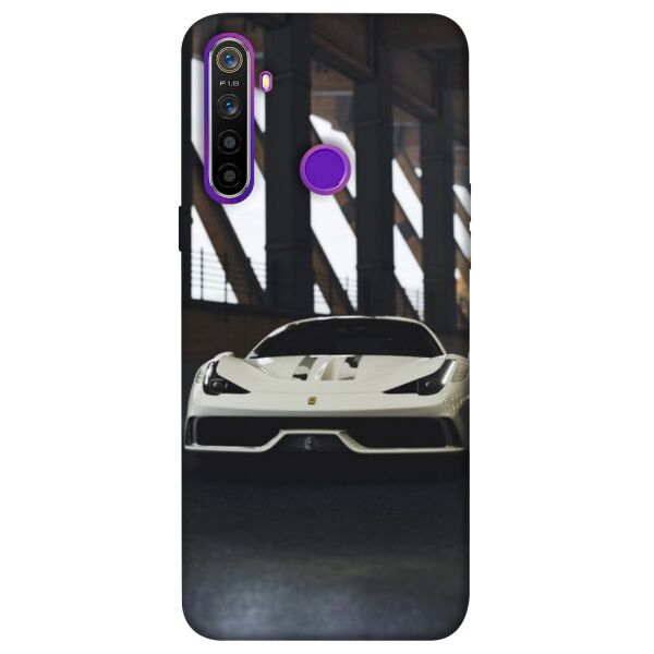 

Чехол itsPrint White sportcar для Realme 5
