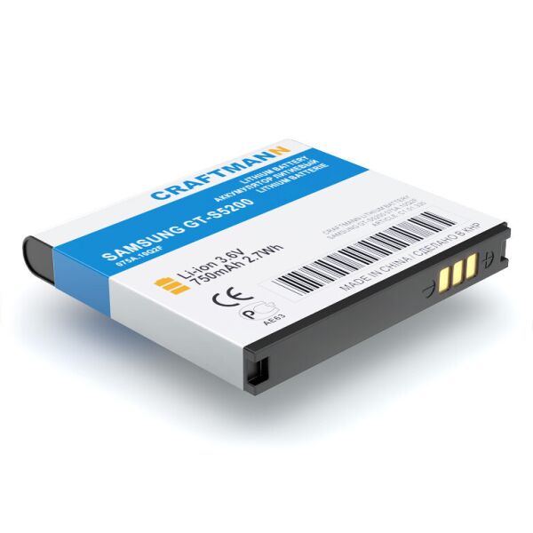 

Аккумулятор Craftmann EB504239HU для Samsung GT-S5200 750mAh