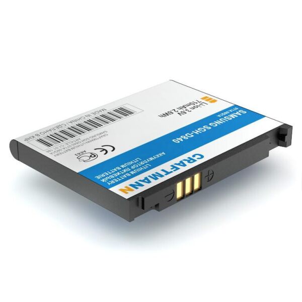 

Аккумулятор Craftmann AB394635CE для Samsung SGH-D840 710mAh