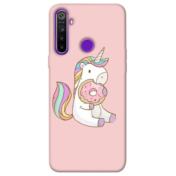 

Чехол itsPrint Единорог с пончиком для Realme 5