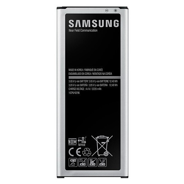 Аккумулятор Samsung N910, N910C, Galaxy Note 4 (EB-BN910BBE, EB-BN910BBK) 3220 mAh [Original] (Внимание: сверяйте маркировку АКБ)