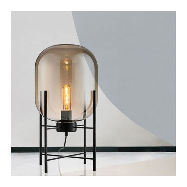 

НАСТОЛЬНЫЙ СВЕТИЛЬНИК GLASS OVAL AMBER D24/H48