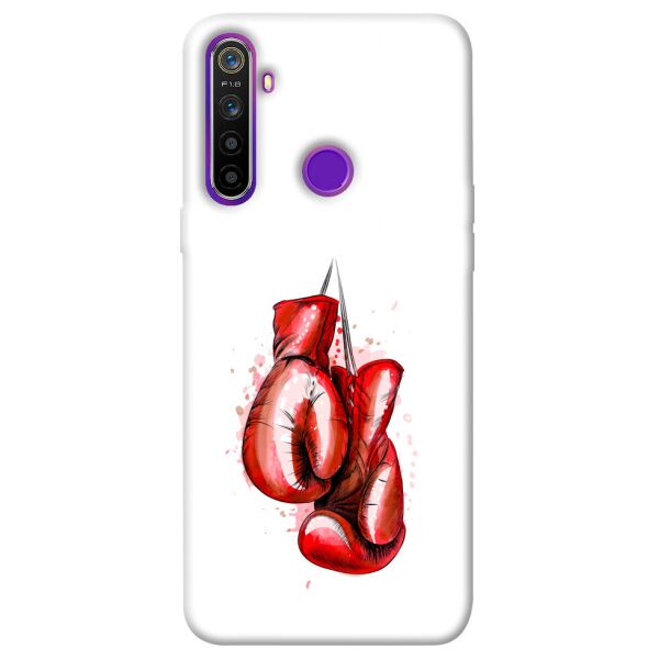 

Чехол itsPrint Красные боксерские перчатки для Realme 5