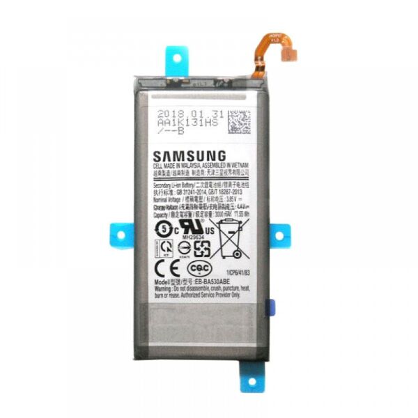 

Аккумулятор Samsung A530 (A8-2018) EB-BA530ABE 3000 mAh [S.Original]