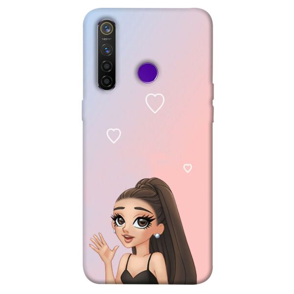 

Чехол itsPrint Мультяшная девочка для Realme 5 Pro
