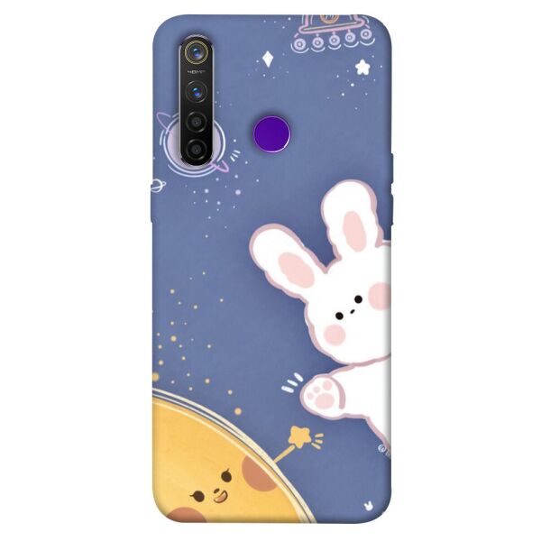 

Чехол itsPrint Зайка в космосе для Realme 5 Pro