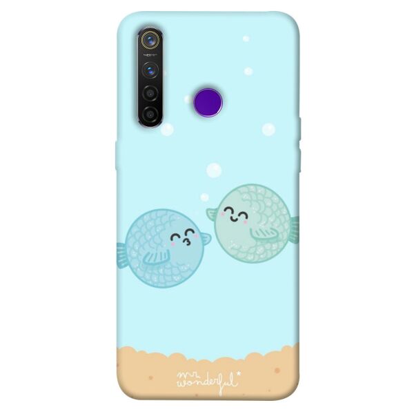 

Чехол itsPrint Две рыбки для Realme 5 Pro