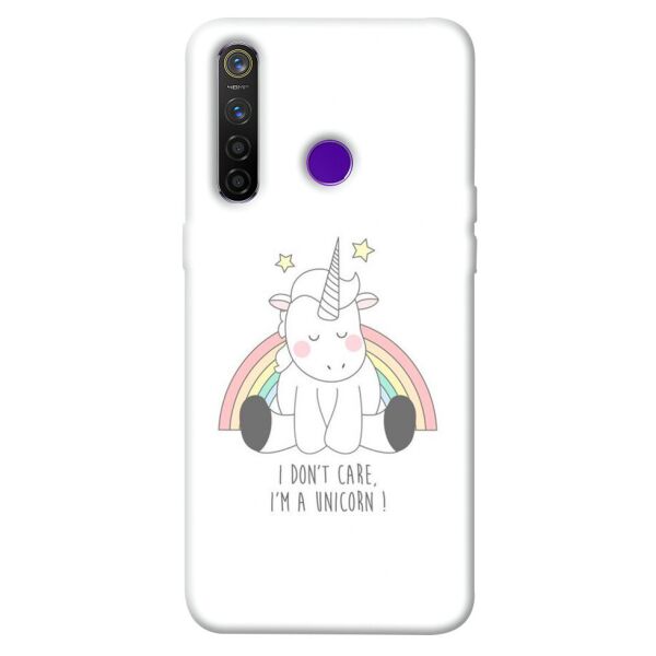 

Чехол itsPrint I don't care для Realme 5 Pro