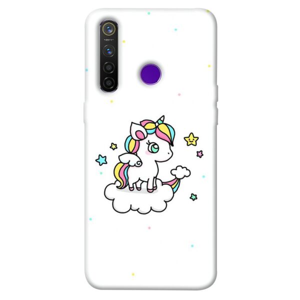 

Чехол itsPrint Единорог на облаке для Realme 5 Pro