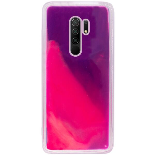 

Неоновый чехол Neon Sand glow in the dark для Xiaomi Redmi 9 Фиолетовый / Розовый