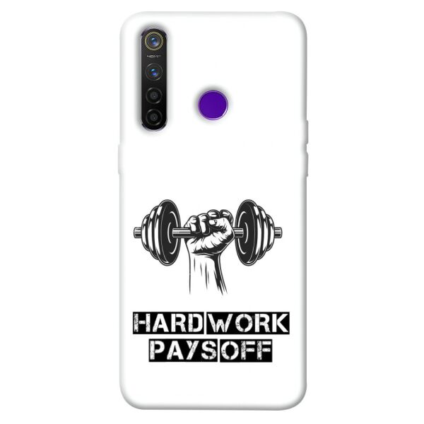

Чехол itsPrint Hard work pays off для Realme 5 Pro