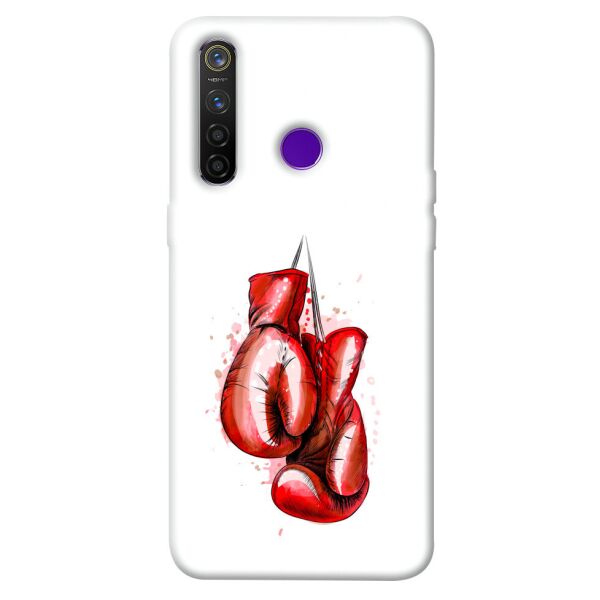 

Чехол itsPrint Красные боксерские перчатки для Realme 5 Pro
