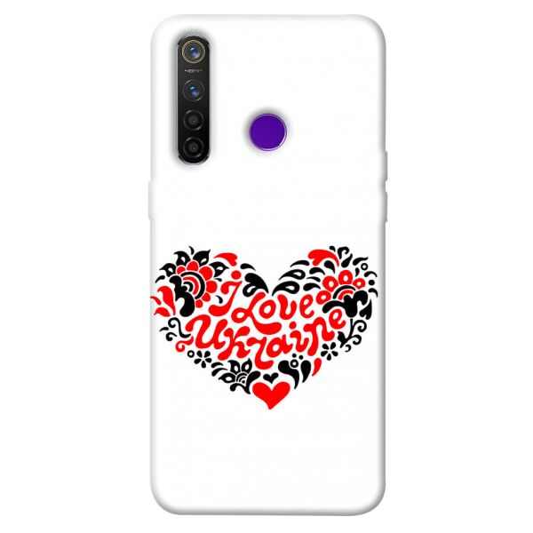 

Чехол itsPrint С Украиной в сердце для Realme 5 Pro