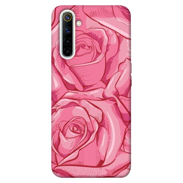 

Чехол itsPrint Розы карандашом для Realme 6