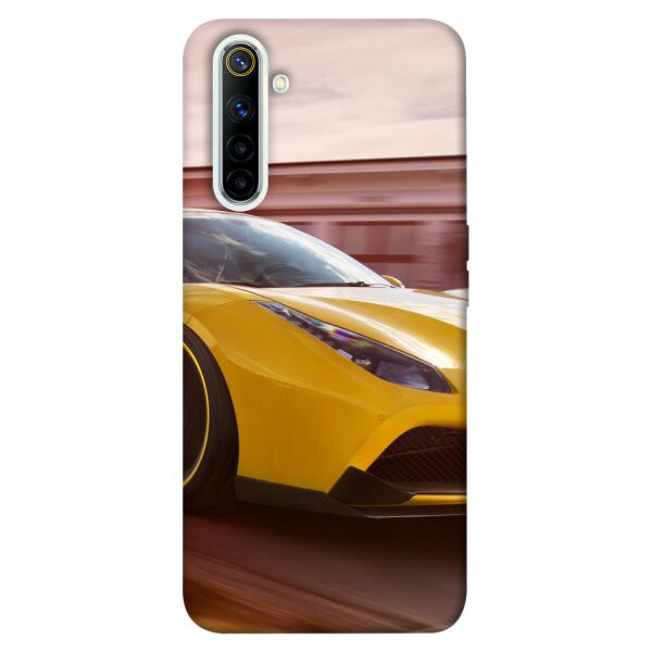 

Чехол itsPrint Yellow sportcar для Realme 6