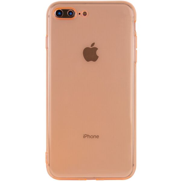 

Матовый полупрозрачный TPU чехол с защитой камеры для Apple iPhone 7 plus / 8 plus (5.5") Оранжевый / Orange
