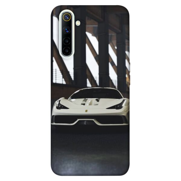 

Чехол itsPrint White sportcar для Realme 6