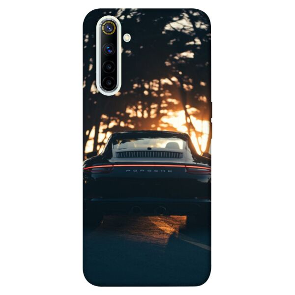 

Чехол itsPrint Porsche at sunset для Realme 6