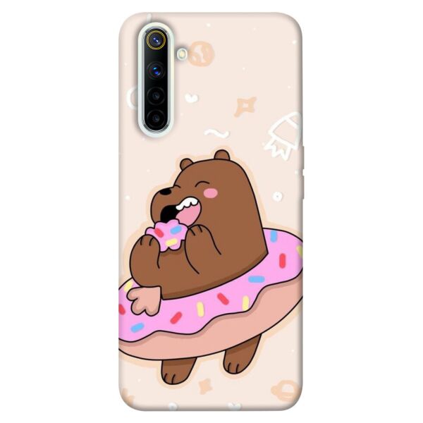 

Чехол itsPrint Мишка в пончике для Realme 6