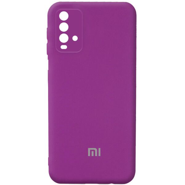 

Чехол Silicone Cover Full Camera (AA) для Xiaomi Redmi Note 9 4G / Redmi 9 Power / Redmi 9T Фиолетовый / Grape