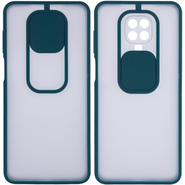 

Чехол Camshield mate TPU со шторкой для камеры для Xiaomi Redmi Note 9s / Note 9 Pro /Note 9 Pro Max Зеленый