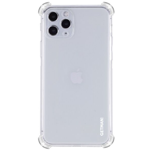 

TPU чехол GETMAN Ease logo усиленные углы для Apple iPhone 11 Pro Max (6.5") Бесцветный (прозрачный)