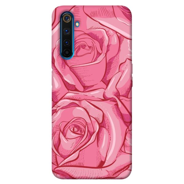 

Чехол itsPrint Розы карандашом для Realme 6 Pro