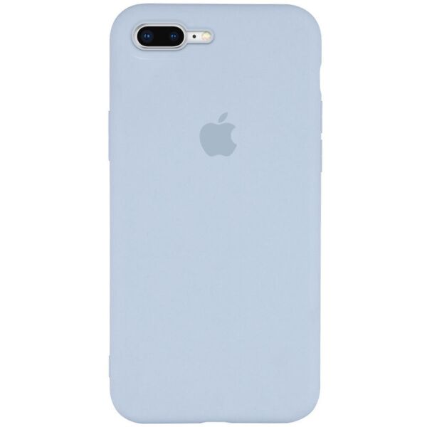 

Чехол Silicone Case Slim Full Protective для Apple iPhone 7 plus / 8 plus (5.5") Голубой / Ice blue