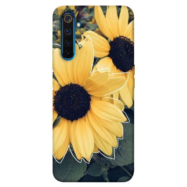 

Чехол itsPrint Два подсолнуха для Realme 6 Pro